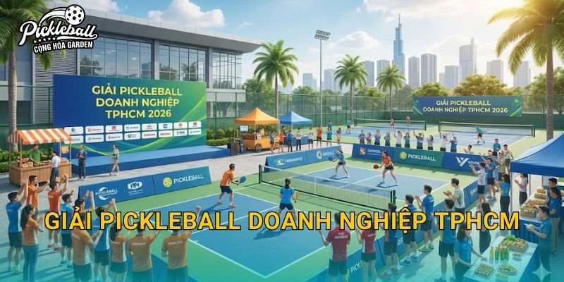 Giải pickleball doanh nghiệp TPHCM: Kịch bản tổ chức team building hiệu quả