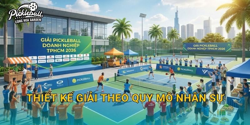 Thiết kế giải theo quy mô nhân sự