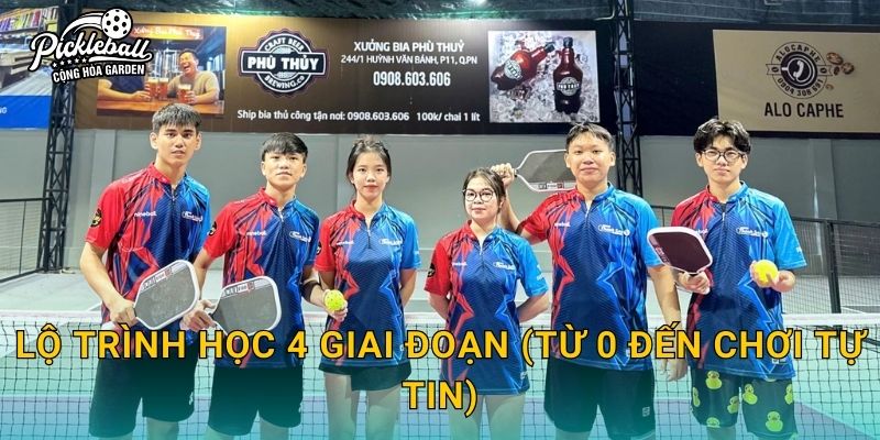 Lộ trình học 4 giai đoạn (từ 0 đến chơi tự tin)