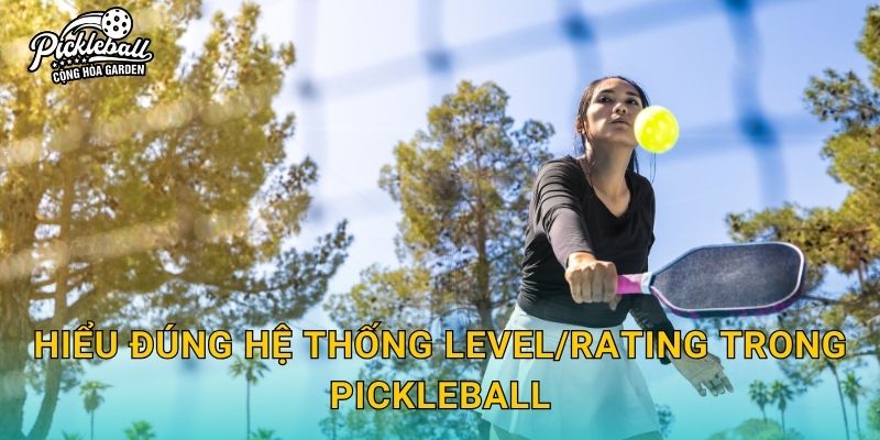 Hiểu đúng hệ thống level/rating trong pickleball