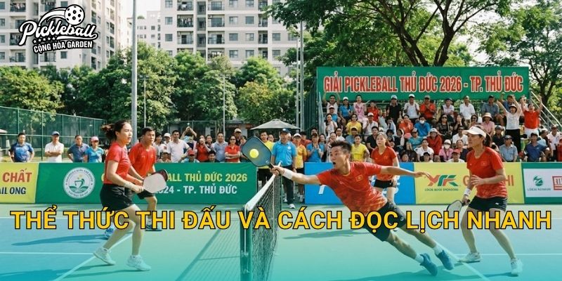 Thể thức thi đấu và cách đọc lịch nhanh