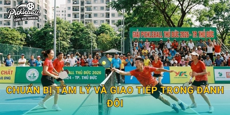 Chuẩn bị tâm lý và giao tiếp trong đánh đôi