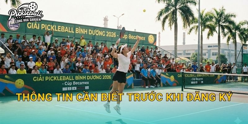 Thông tin cần biết trước khi đăng ký