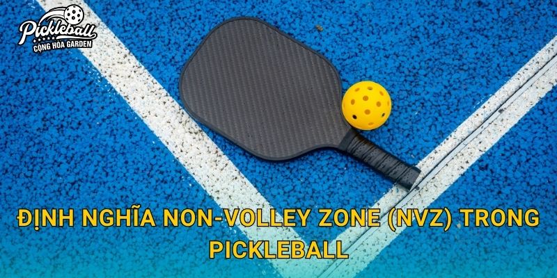 Định nghĩa Non-Volley Zone (NVZ) trong pickleball